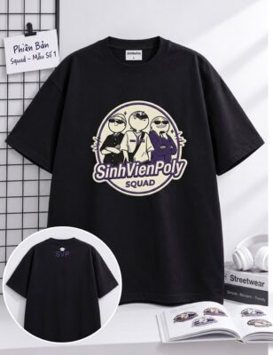 áo thun SinhVienPoly Squad